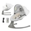 Houpací lehátko Kinderkraft LUMI 2V1 - Light Grey