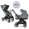 Kombinovaný kočárek Easywalker Rockey L set 2v1 - Smooth Grey