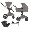 Kombinovaný kočárek ANEX Flo 3v1 + CYBEX Aton B2 i-Size + isofix základna - Charm