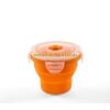 NUVITA miska silikon 230 ml skládací-Oranžová