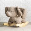 NATTOU Houpačka Teddy plyš 10m+ sloník taupe