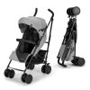 Kočárek KINDERKRAFT Siesta - Ash Grey