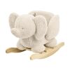 NATTOU Houpačka Teddy plyš 10m+ sloník ecru