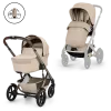 Kočárek Cybex Talos S Lux se skládací korbičkou Fold Cot - Almond Beige 2026