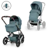 Kočárek Cybex Talos S Lux se skládací korbičkou Fold Cot - Stormy Blue 2026