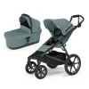 Kočárek Thule Urban Glide 4 Wheel + korbička Bassinet - Mid Blue 2025
