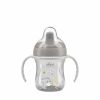 Hrneček Chicco Training s držadly 200 ml 6m+ Grey