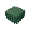 Baby Dan hrací podložka puzzle 90x90 cm - Dark Green 