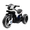Dětská elektrická motorka Baby Mix POLICE - Bílá