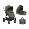 Kočárek KikkaBoo Kara 2v1 - Green