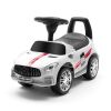 Dětské odrážedlo se zvukem Baby Mix RACER - Bílé