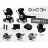 Kočárek MOON RESEA 2.0 Kombi set 3v1 - Onyx 2026