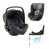 Set autosedačka Britax Römer Baby-Safe 3 i-Size+Flex Base 5Z+ autosedačka Dualfix 3 i-Size - Midnight Grey