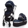 Kočárek ZOPA Mystic - Royal Blue/Silver