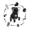 Kočárek ZOPA MOVE CROSS 2 MAXI set + dárky - Night Black/Black