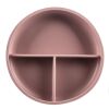 ZOPA Silikonový dělený talířek s přísavkou - Old Pink