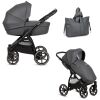 Kombinovaný kočárek Bo Jungle B-Suvvy - Shadow Grey Eco Leather