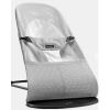 BabyBjörn Balance Soft lehátko - Silver/White Mesh