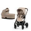 Kombinovaný kočárek Cybex Talos S Lux 2v1 - Almond Beige 2026