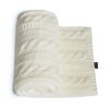 Pletená deka Jasmine 80x105cm - White