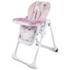 Dětská jídelní židlička YUMMY Kinderkraft - Pink