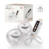 Odsávačka mateřského mléka KINDERKRAFT Double Hands-free Gentle Flow - Gold
