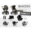 Kočárek MOON RESEA 2.0 Kombi set 3v1 - Moss Green 2026