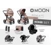 Kočárek MOON RESEA 2.0 Kombi set 3v1 - Sand 2026