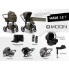 Kočárek MOON RESEA 2.0 Maxi Set 4v1 - Moss Green
