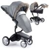 Mima winter kit zimní sada na kočárek Mima Xari - Cool Grey