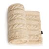 Pletená deka Jasmine 80x105cm - Cream