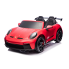 Elektrické Porsche 911 GT3 XXL + MP4 | 24V14Ah | 4x200W - Červené