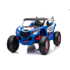 Elektrické autíčko Buggy Turbo 24V 4x200W dálkové ovládání - Modré Policie