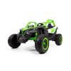 Elektrické autíčko Buggy Bumper 66 24V 4x200W | EVA | LED | 2,4Ghz | ECO kůže - Zelené