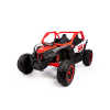 Elektrické autíčko Buggy Bumper 66 24V 4x200W | EVA | LED | 2,4Ghz | ECO kůže - Červené