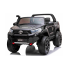 Dětské elektrické autíčko Toyota Hilux 2x24V7Ah | 4x200W | 4x4 dálkové ovládání - Černé