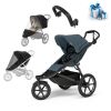 Akční set kočárek Thule Urban Glide 3 + pláštěnka, madlo, moskytiera - Dark Slate