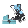 Kombinovaný kočárek Patron Bohemia TERIX 4 - blue mint