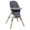 Jídelní židlička BABYGO CAROU 360° - Grey