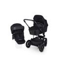 Kombinovaný kočárek Easywalker Harvey5 RWS set XXL - Midnight Black