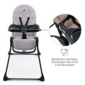 Židlička jídelní KINDERKRAFT Binci - Grey