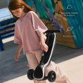 KINDERKRAFT Raket kolobežka tříkolová svítící - Black