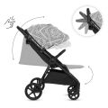 Kočárek Kinderkraft Mitzy - Lunar Black Bizuu