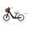 Odrážedlo Kinderkraft Rapid 2 - Lunar Black Bizuu