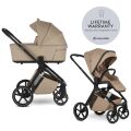 EASYWALKER Zoey Go kombinovaný kočárek set 4v1 XXL limited + Cybex Aton B2 + Base One