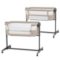 Polohovatelná postýlka Kinderkraft Neste Up2 - Beige