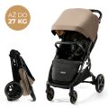 Kočárek Kinderkraft Mitzy - Linen Beige