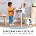 Židlička jídelní KINDERKRAFT Sienna - Pink