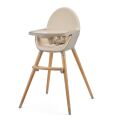 Jídelní židlička Kinderkraft FINI 2 - Beige