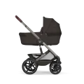 Kočárek Cybex Talos S Lux se skládací korbičkou Fold Cot - Chocolate Brown 2026